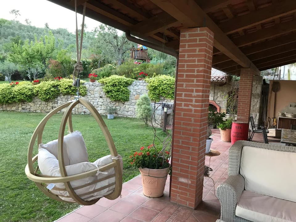 Patio, Seating area, Garden view