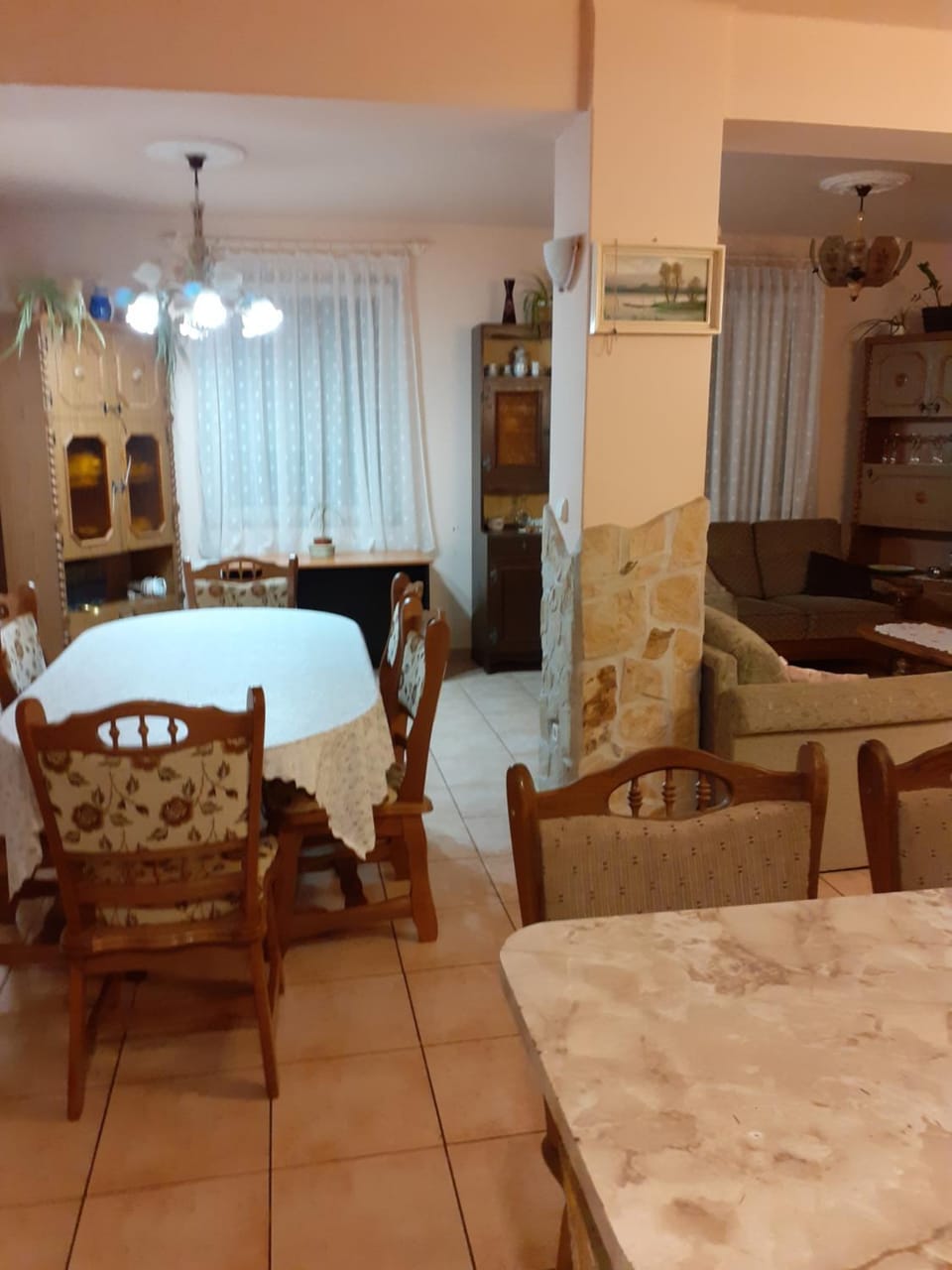 Living room, Dining area