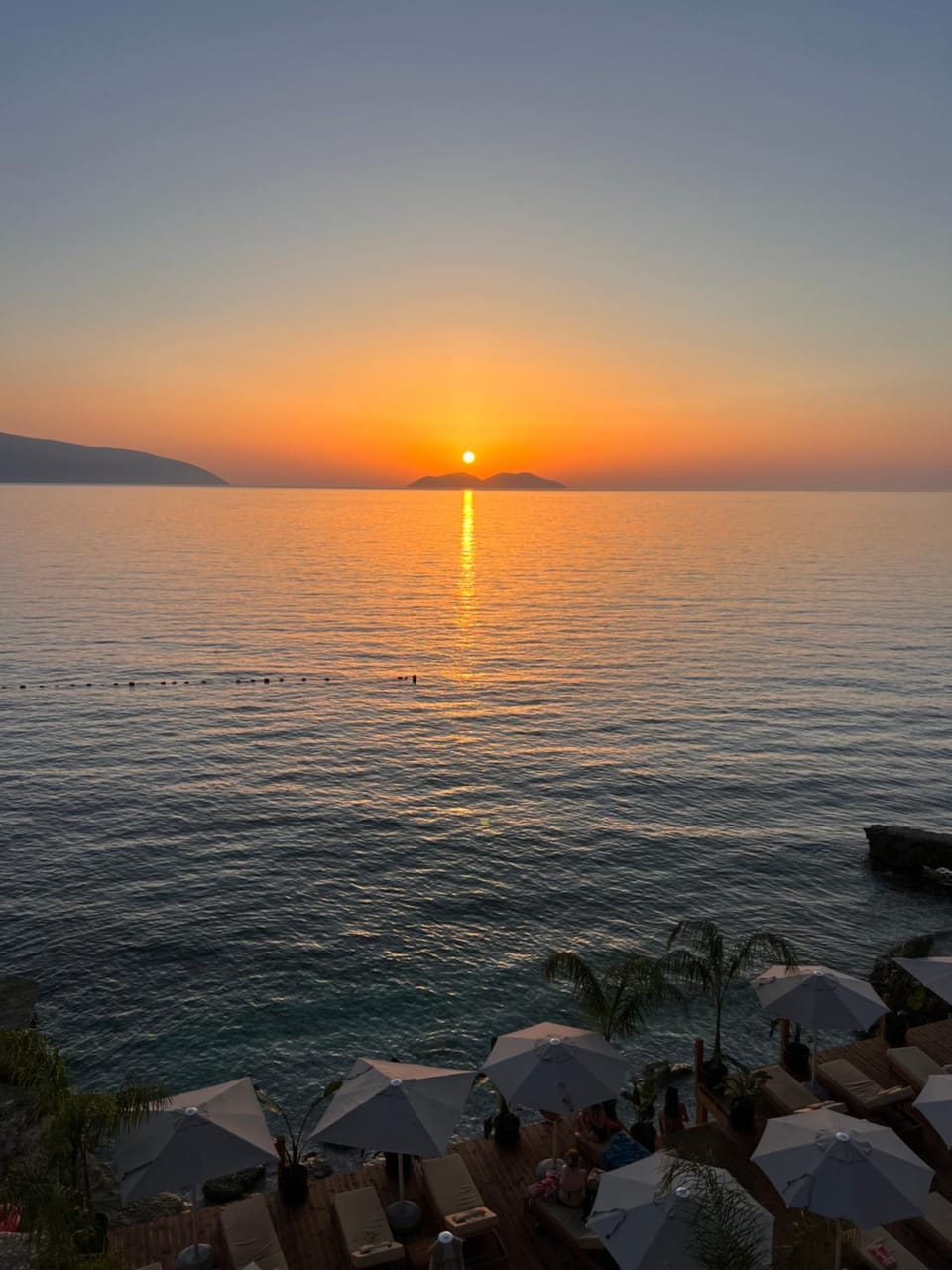 Natural landscape, Beach, Sea view, Sunset