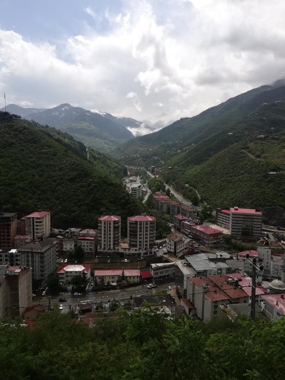 City view, Mountain view