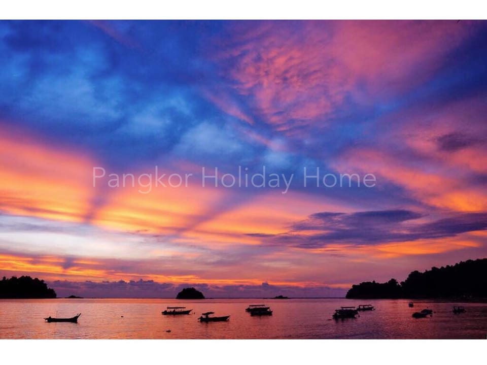 Natural landscape, Sunset