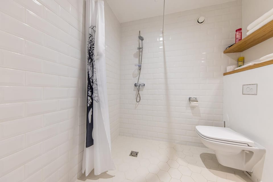 Shower, Toilet, Bathroom, towels