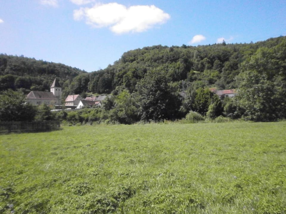Nearby landmark, Natural landscape, Mountain view, River view