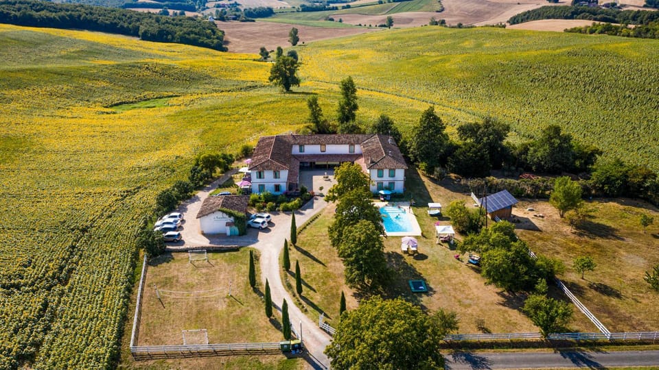 Property building, Natural landscape, Swimming pool