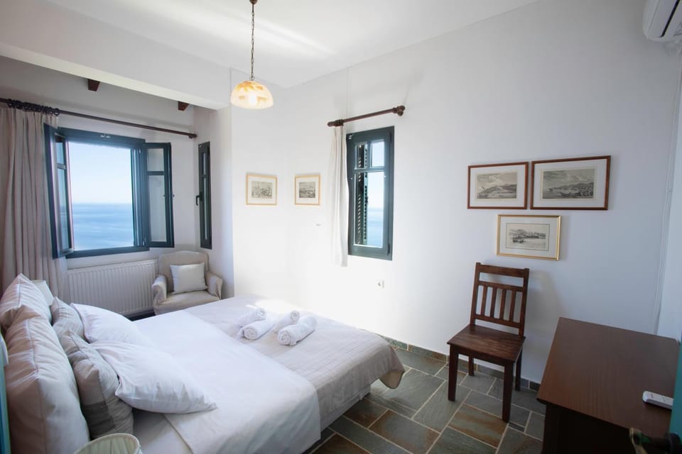 Bedroom, Sea view