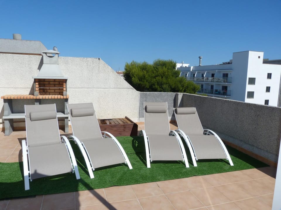 SalouBlues barbecue, pool, 70m terrace Apartment in Salou