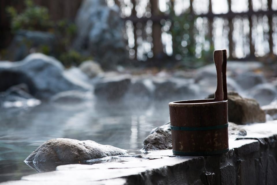 Hot Spring Bath, Open Air Bath, Public Bath