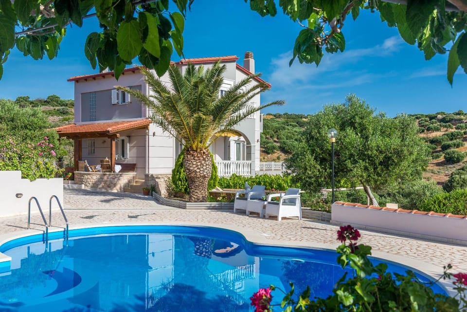 Property building, Garden, Pool view, Swimming pool