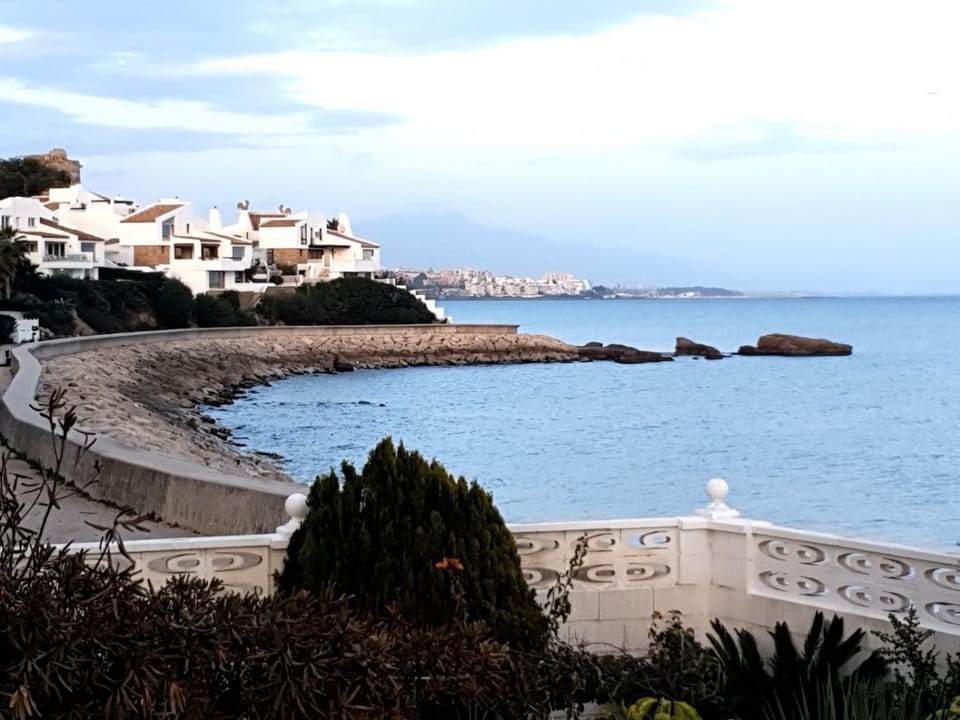 Beach-Front Bahia Dorada House in Costa del Sol