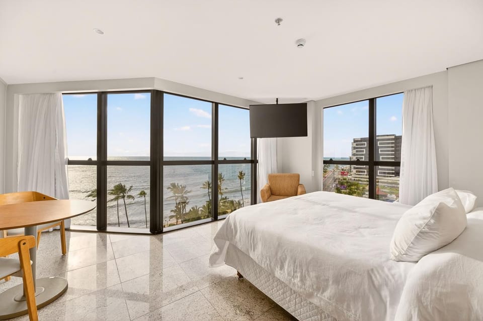 Bed, Natural landscape, View (from property/room), Photo of the whole room, Bedroom