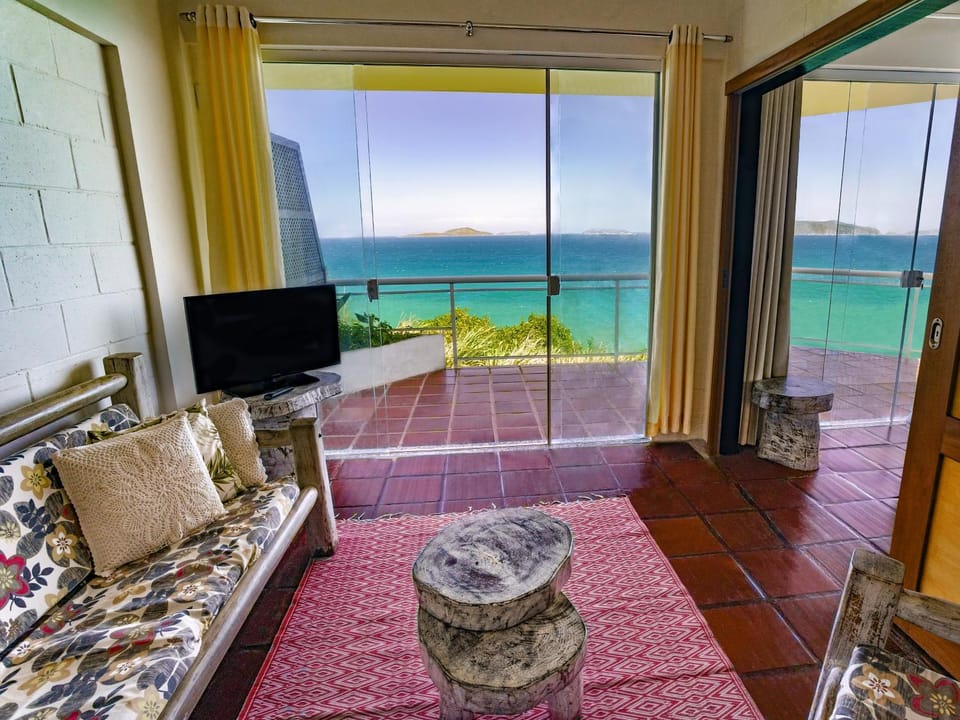 Balcony/Terrace, Living room, Sea view