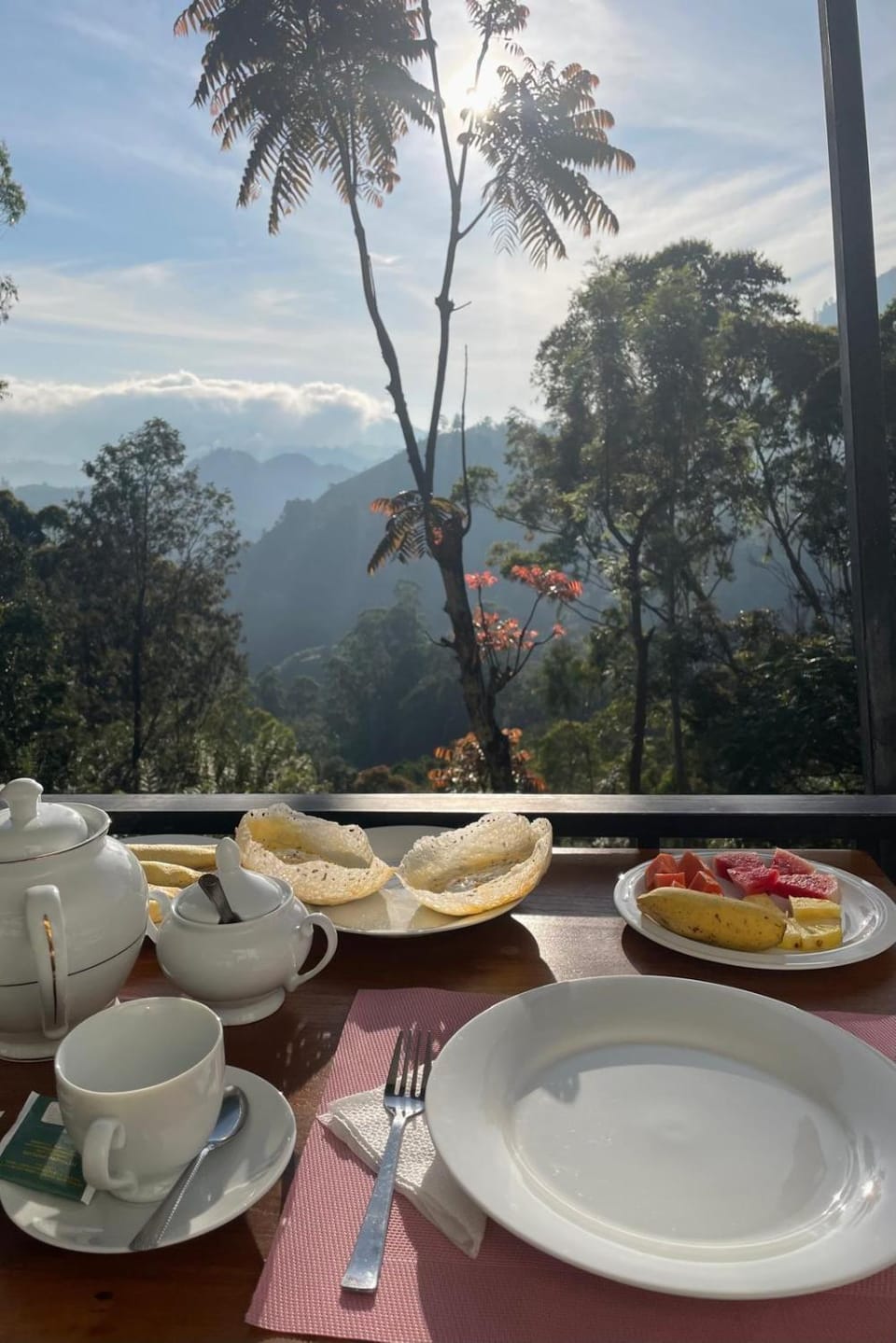 Natural landscape, Balcony/Terrace, Mountain view, Breakfast