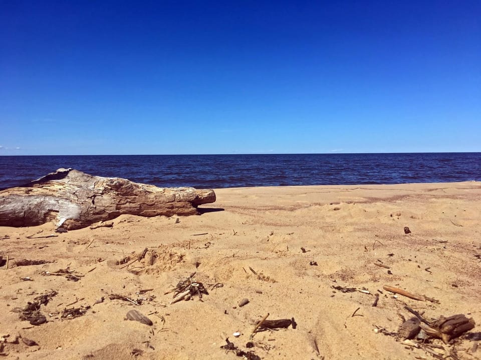 Natural landscape, Beach, Hiking
