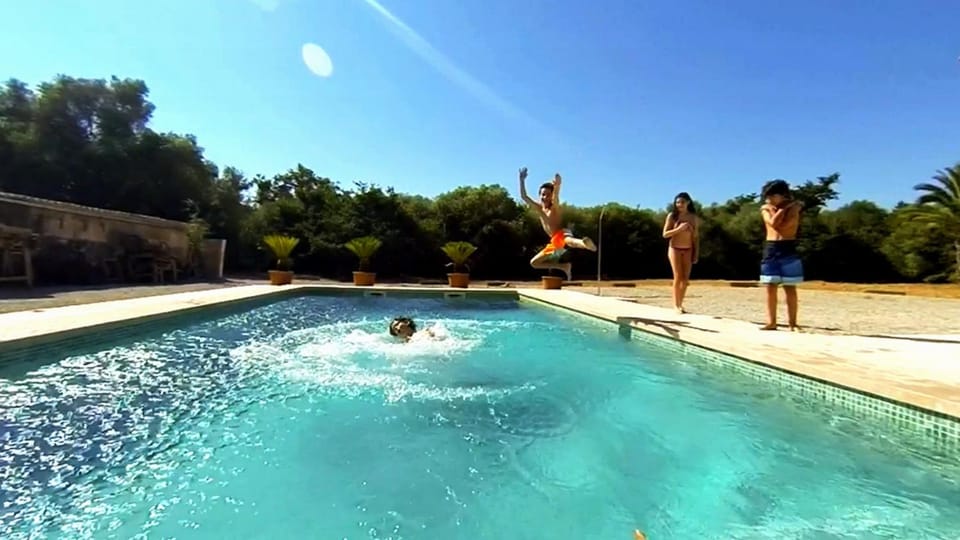 Swimming pool, children
