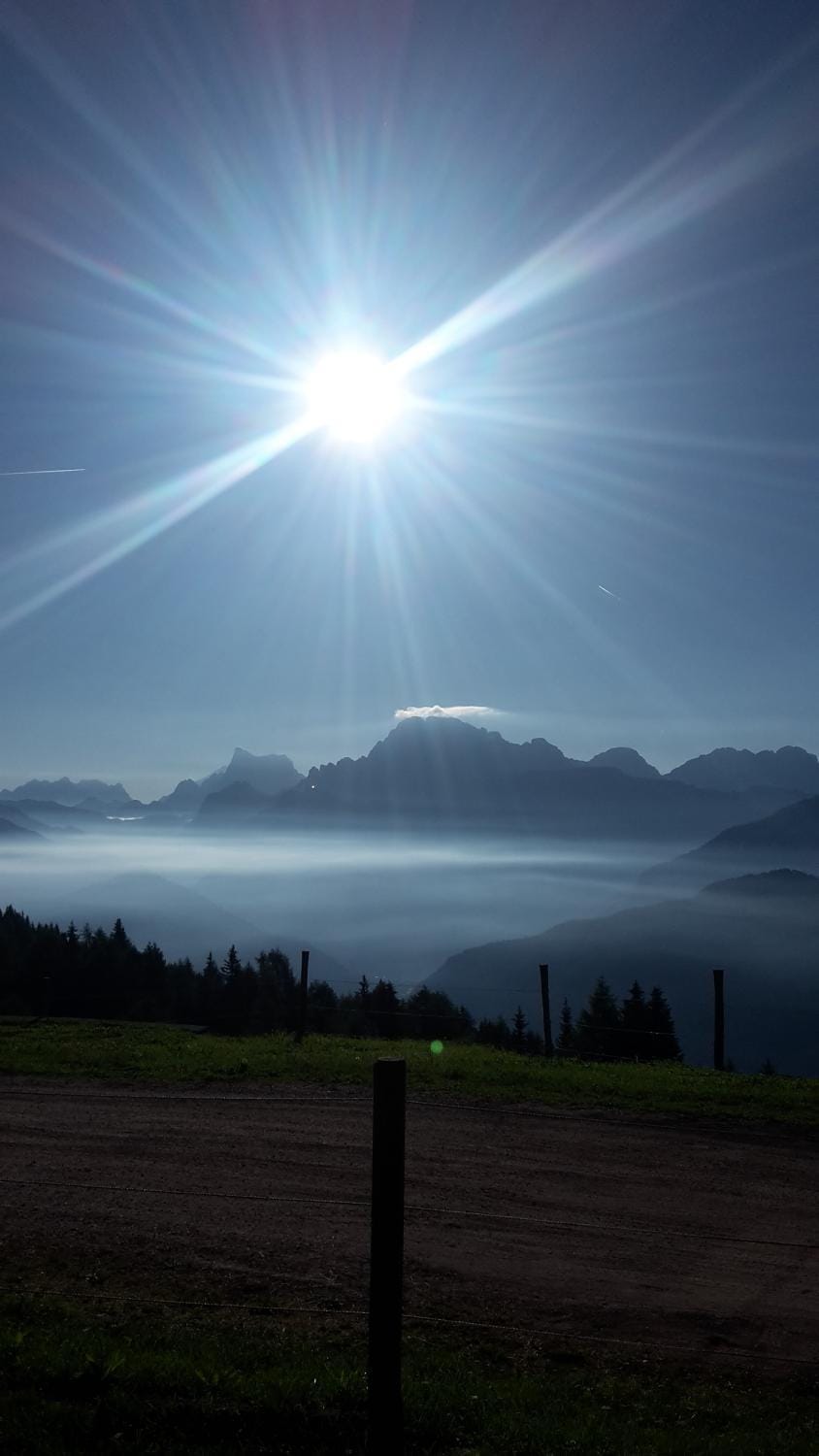 Natural landscape, Sunrise