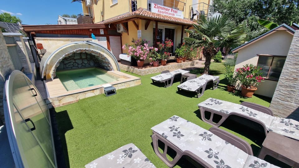 Children play ground, Swimming pool, sunbed