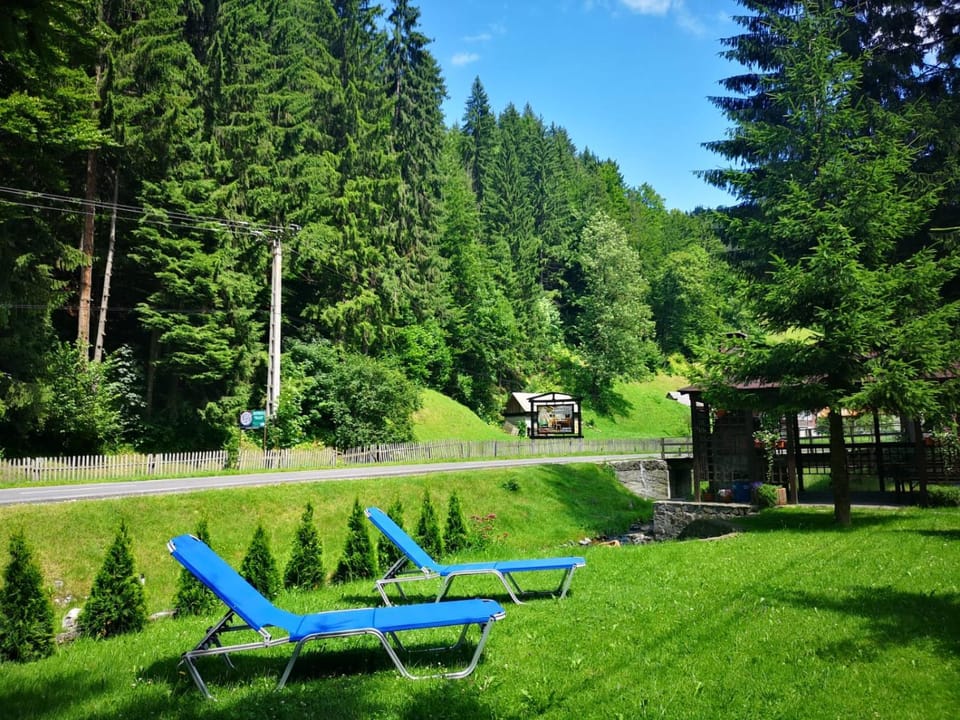 Garden, Seating area, Garden view, Mountain view, River view