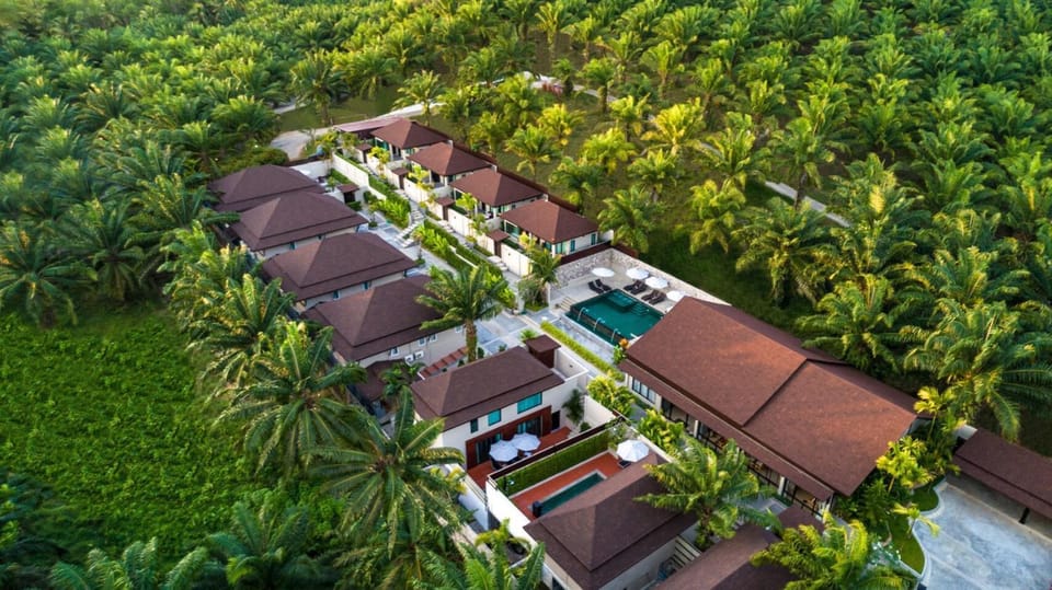 Property building, Natural landscape, Bird's eye view