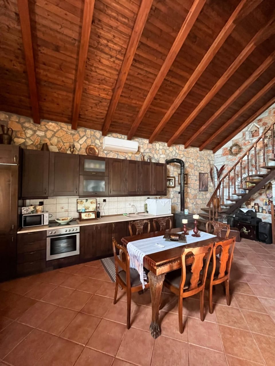 Kitchen or kitchenette, Dining area