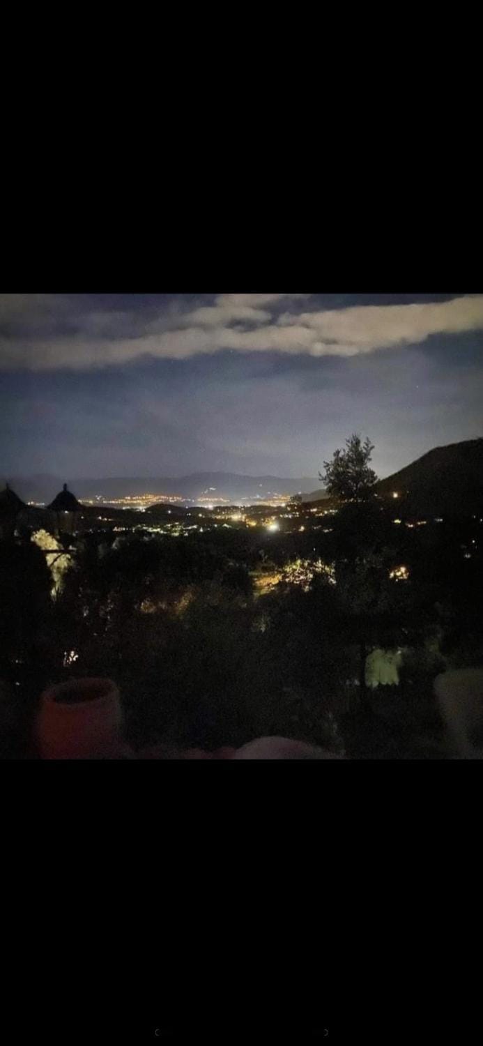 Night, Natural landscape, City view, Mountain view, Swimming pool