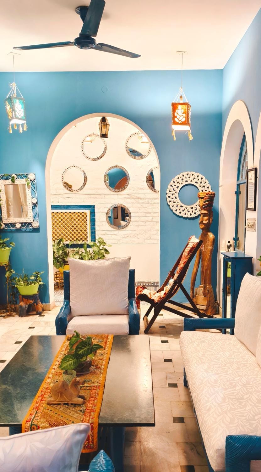 Decorative detail, Seating area