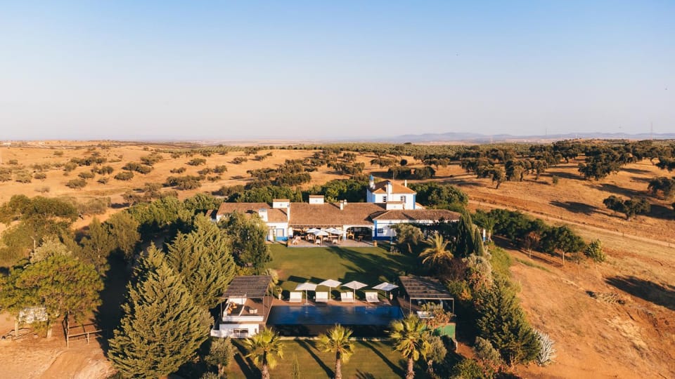 Property building, Natural landscape, Bird's eye view