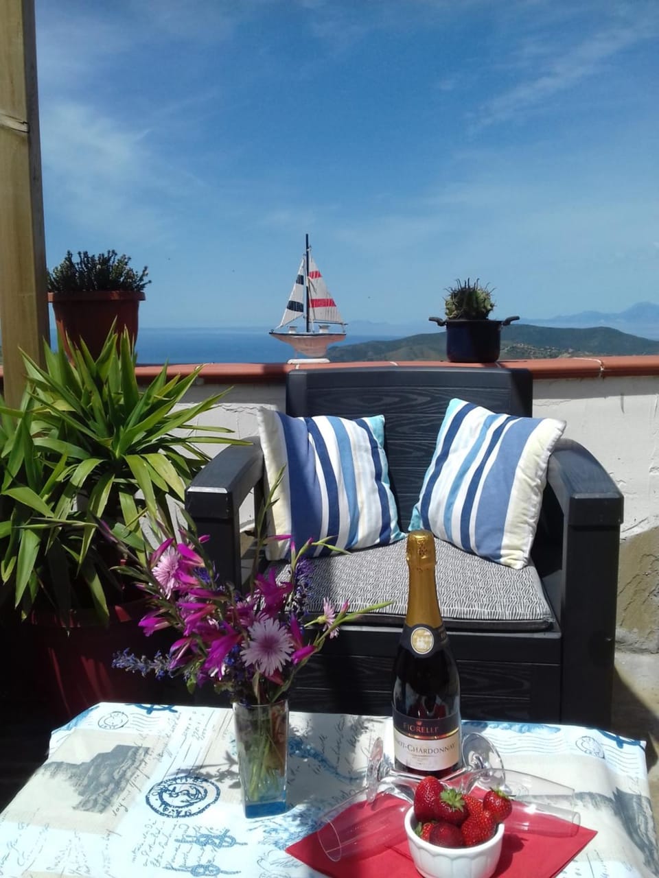 View (from property/room), Balcony/Terrace, Drinks