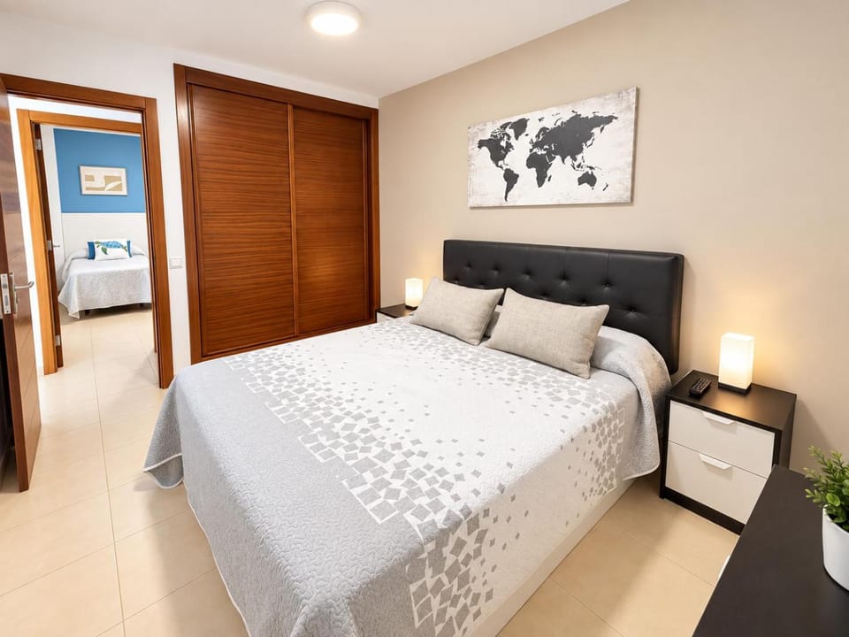 Bed, Bedroom, wardrobe