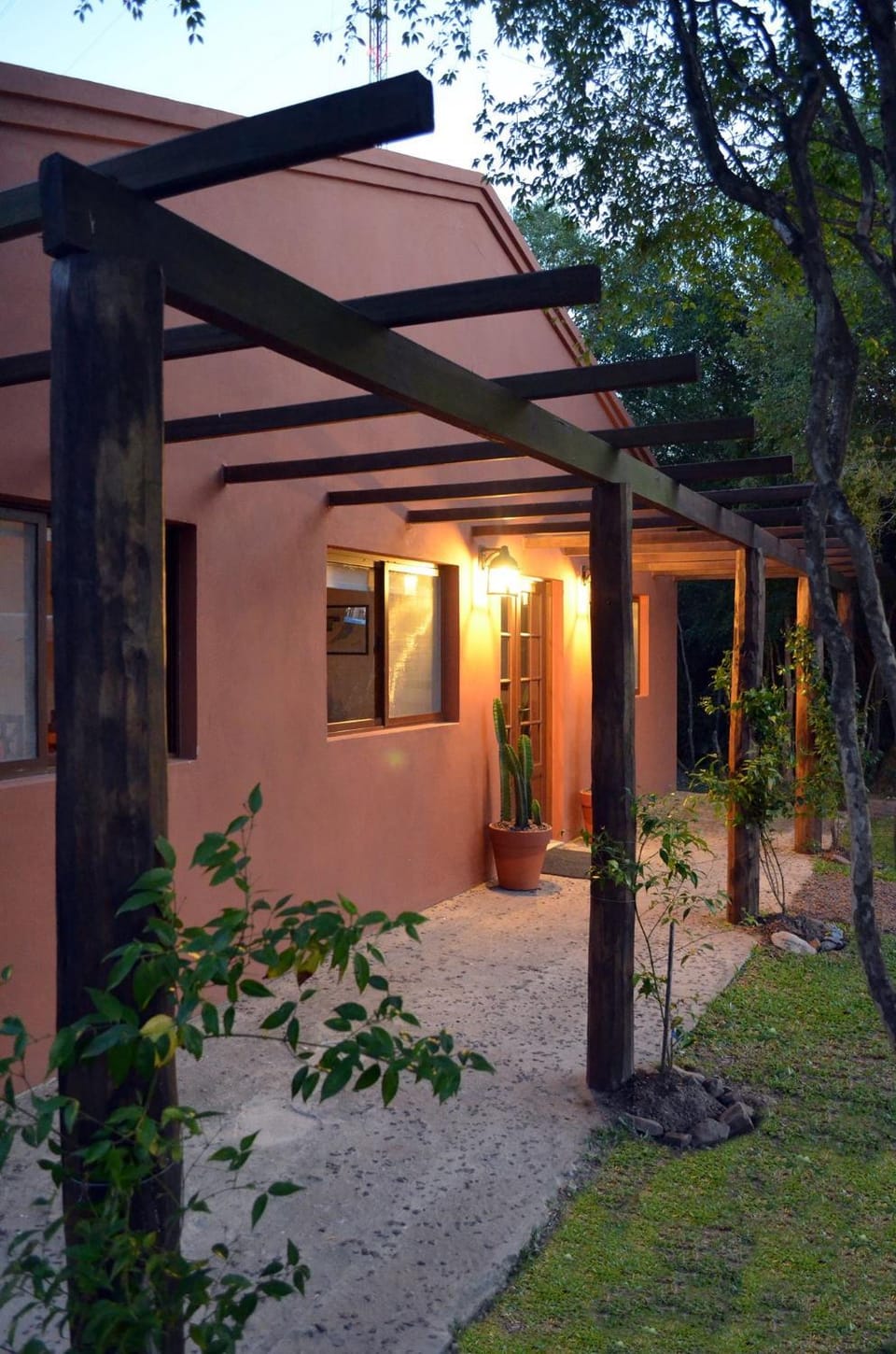 Property building, Garden view