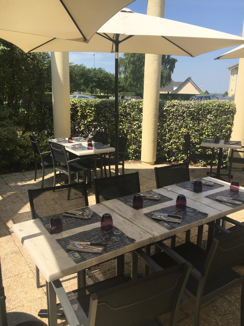 Patio, Spring, Day, Summer, On site