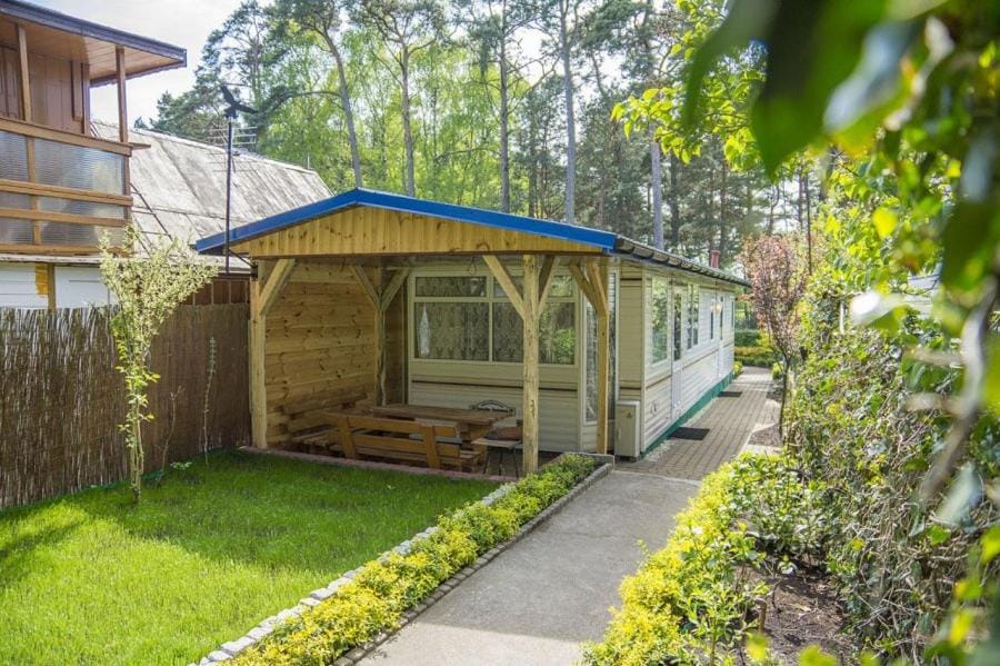 Domek Promyk Nature lodge in Pomeranian Voivodeship