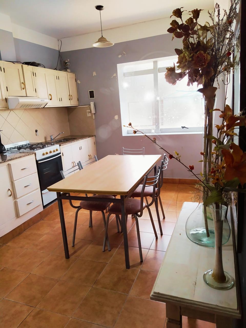 Kitchen or kitchenette, Living room
