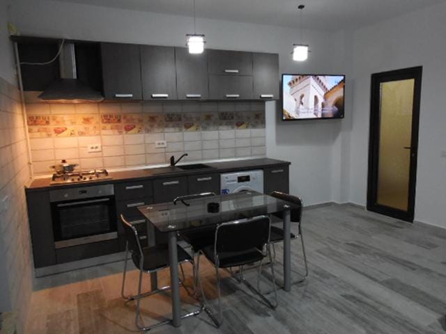 Kitchen or kitchenette, Living room