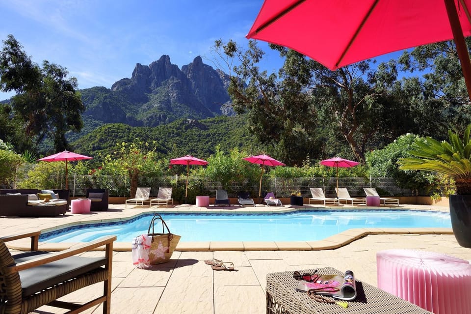 Day, View (from property/room), Mountain view, Pool view, Swimming pool