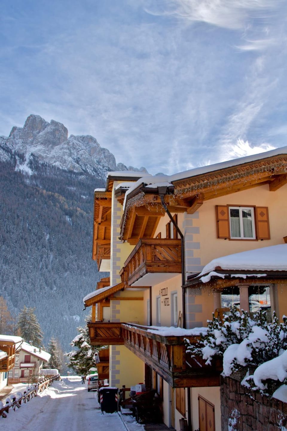 Property building, Winter