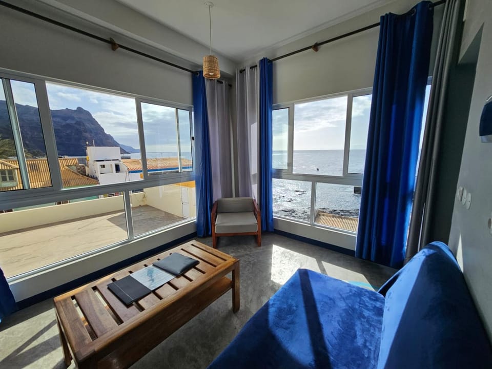 View (from property/room), Living room, Bedroom, Mountain view, Sea view