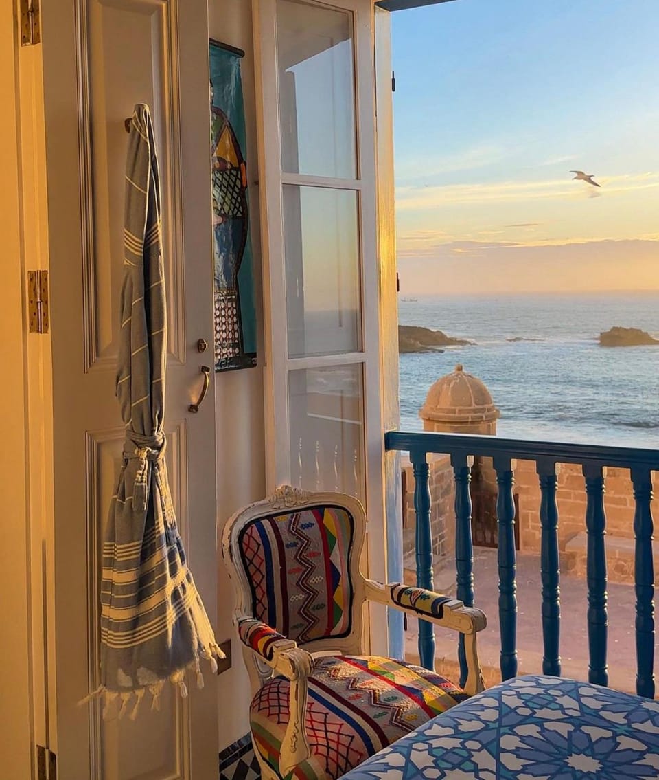 View (from property/room), Bedroom, Sea view