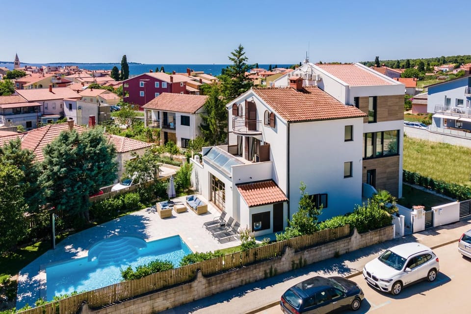 Day, Bird's eye view, Summer, Garden, Balcony/Terrace, Swimming pool