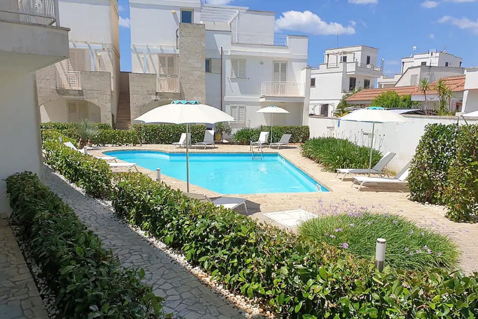 Pool view, Swimming pool, sunbed