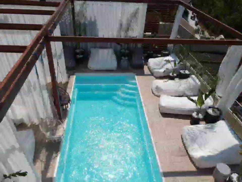Patio, Day, Natural landscape, Hot Tub, View (from property/room), Balcony/Terrace, Pool view, Swimming pool, sunbed