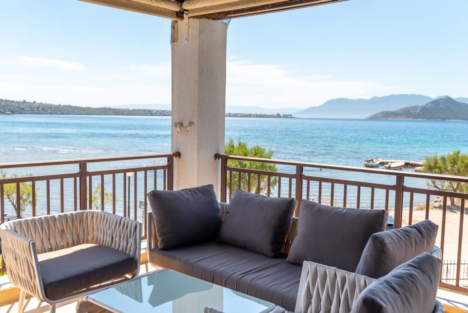 Balcony/Terrace, Seating area, Sea view