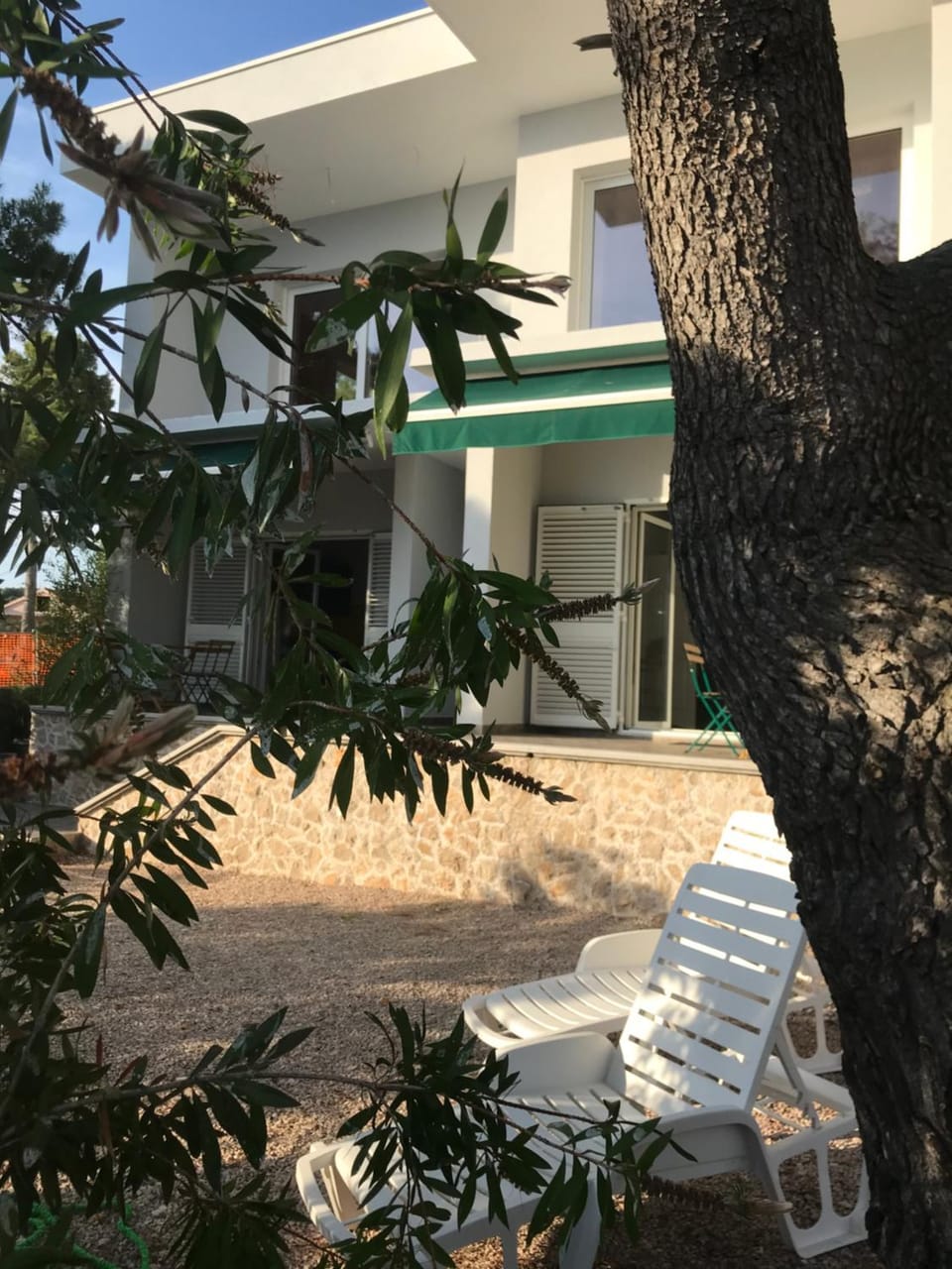 Property building, Patio