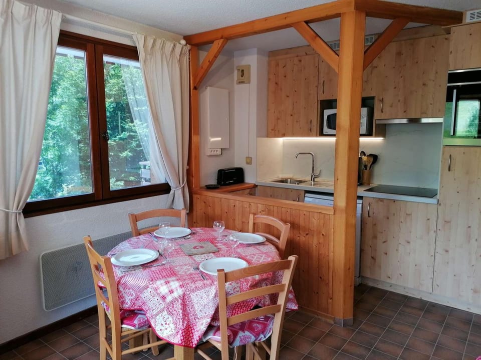 Appt 2 pièces pour 5 pers avec balcon et parking à Chinaillon, près des pistes - FR-1-241-121 Apartment in Le Grand-Bornand