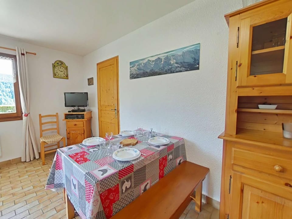 Appartement 3 pièces avec garage, 6 couchages au Grand-Bornand - FR-1-241-100 Apartment in Le Grand-Bornand