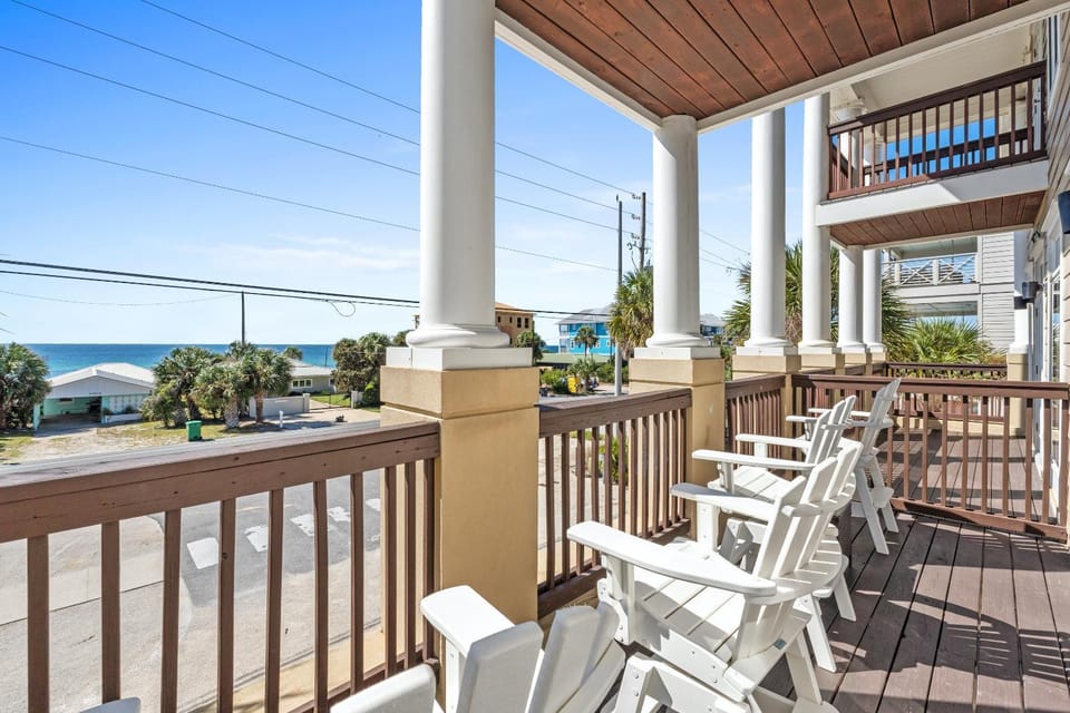 View (from property/room), Balcony/Terrace, Beach, Sea view