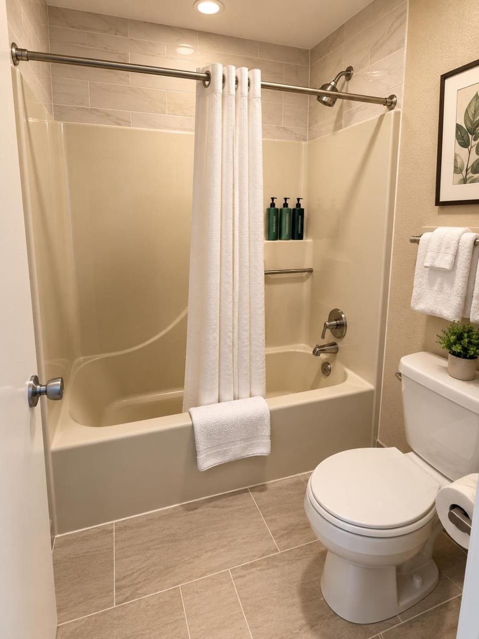 Shower, Toilet, Bath