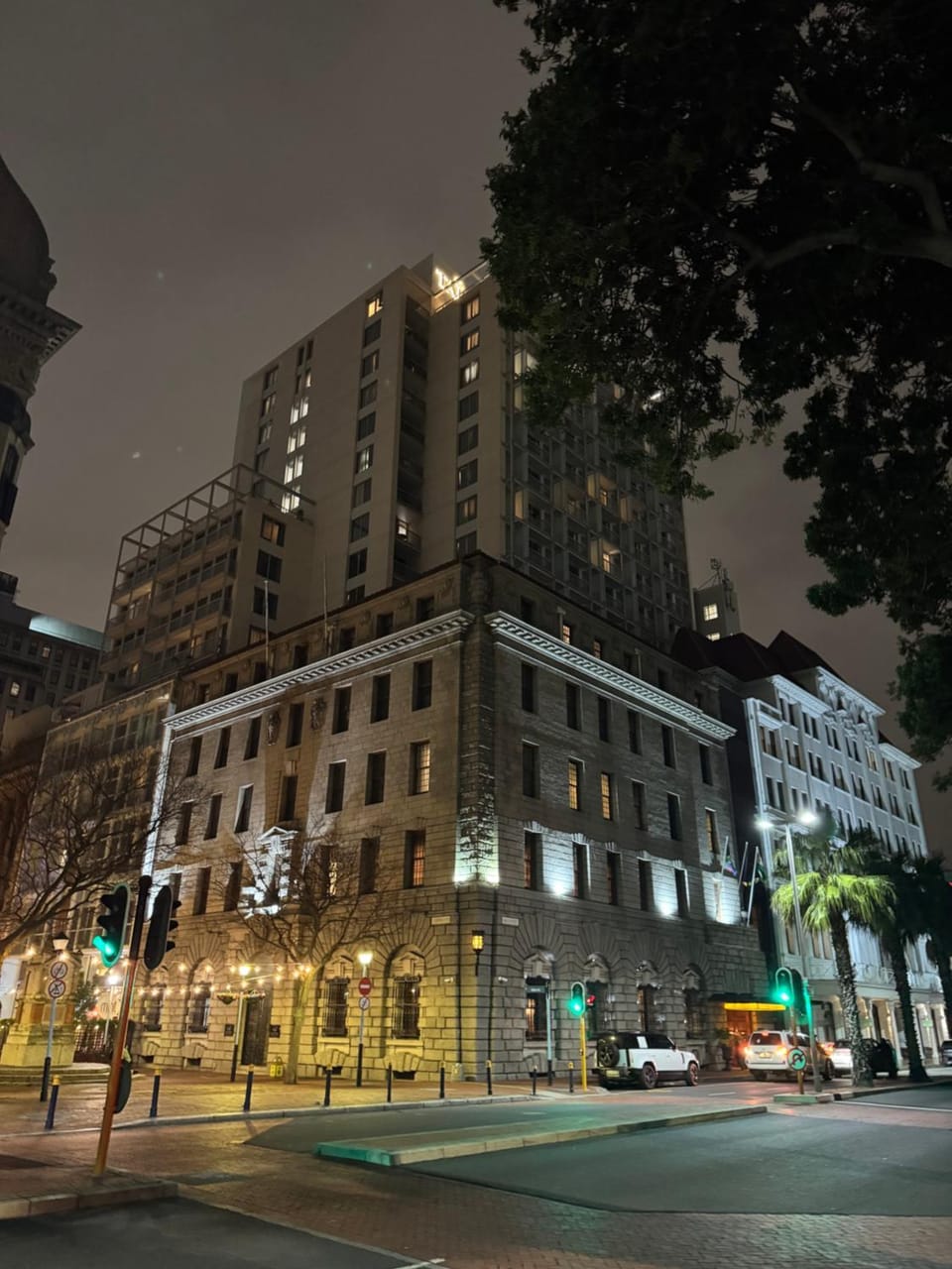Property building, Night, Neighbourhood, Street view, Location