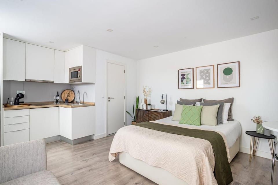 Kitchen or kitchenette, Bedroom, air conditioner, air conditioner