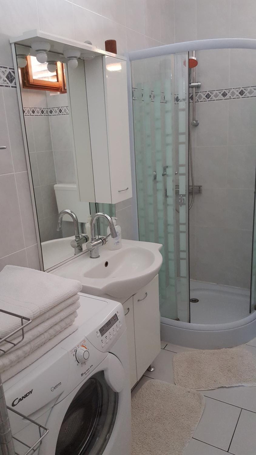 Bathroom, Area and facilities