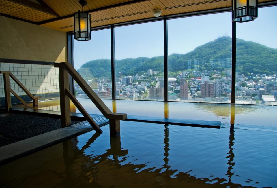Day, Natural landscape, Hot Spring Bath, Spa and wellness centre/facilities, City view, Mountain view, Public Bath